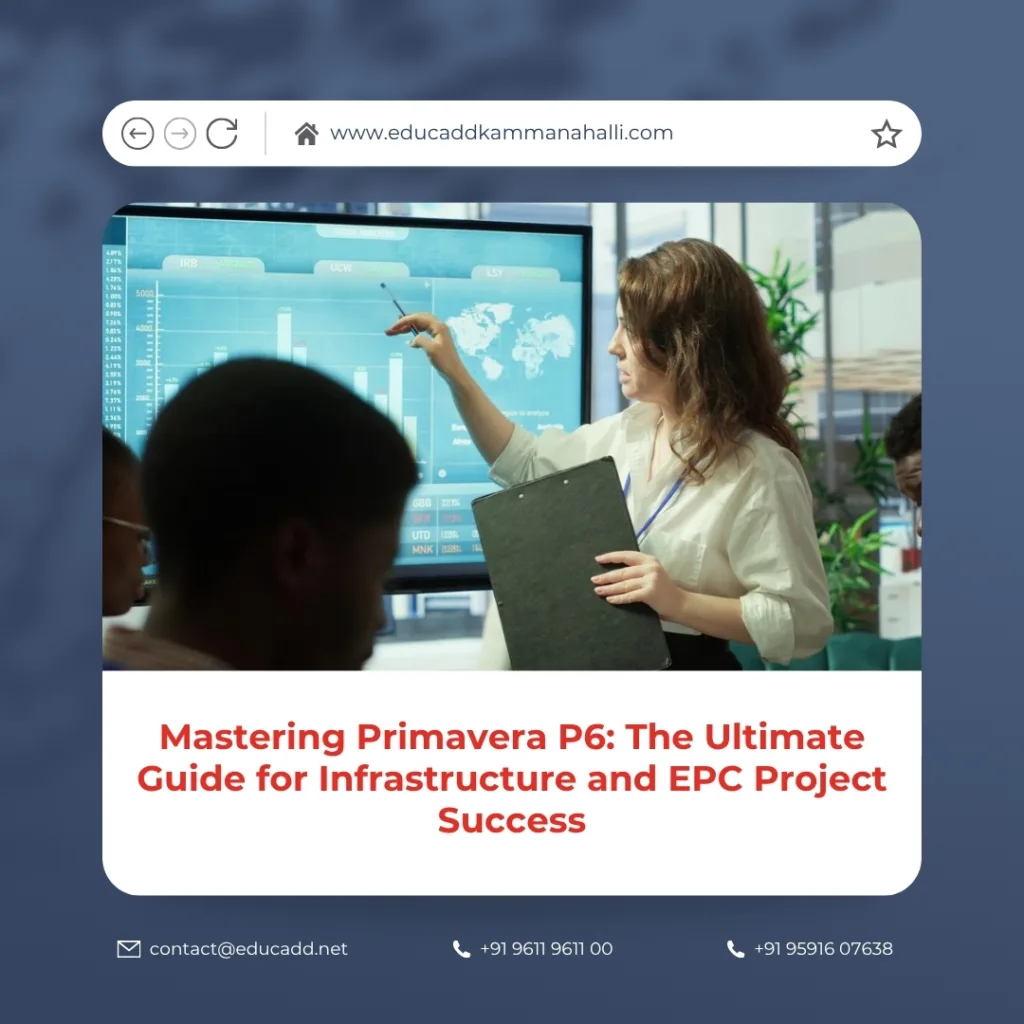 Primavera P6 Project Management