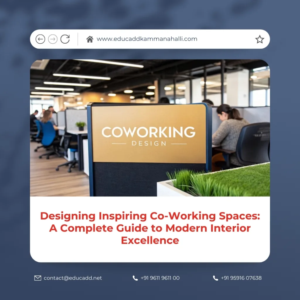 Co-working space interior design