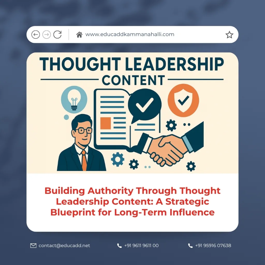 Thought Leadership Content Strategy