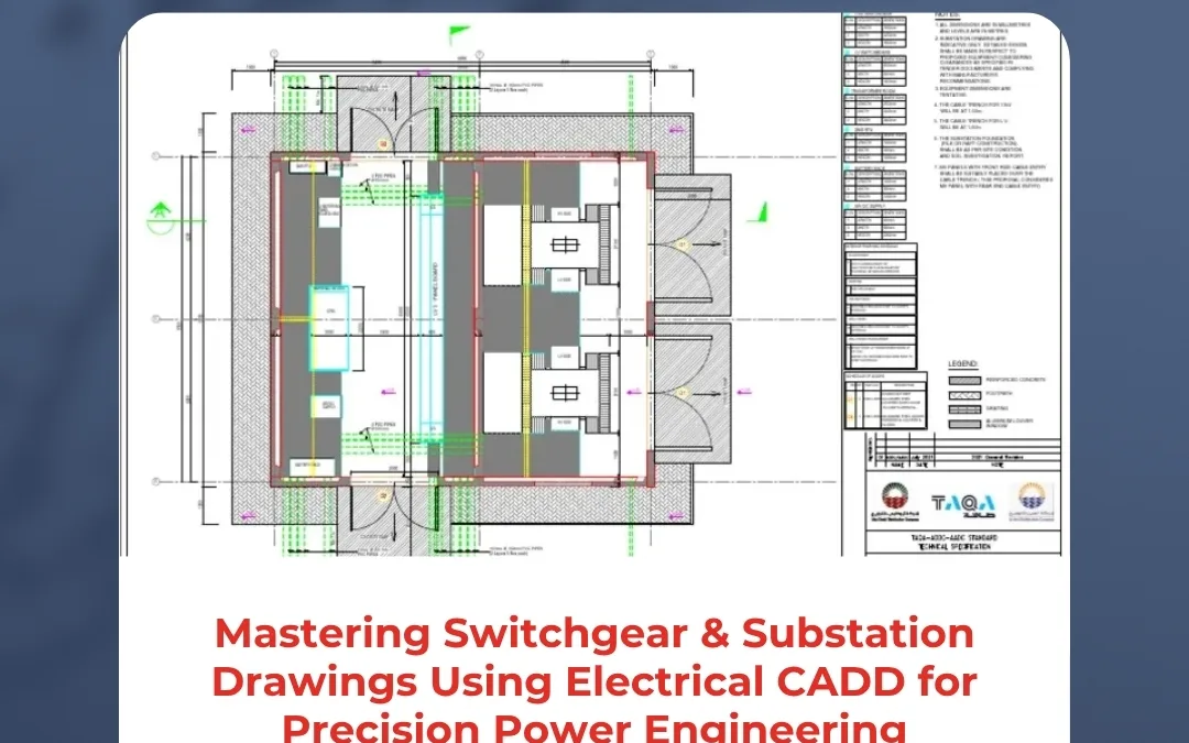Mastering Switchgear & Substation Drawings Using Electrical CADD for Precision Power Engineering
