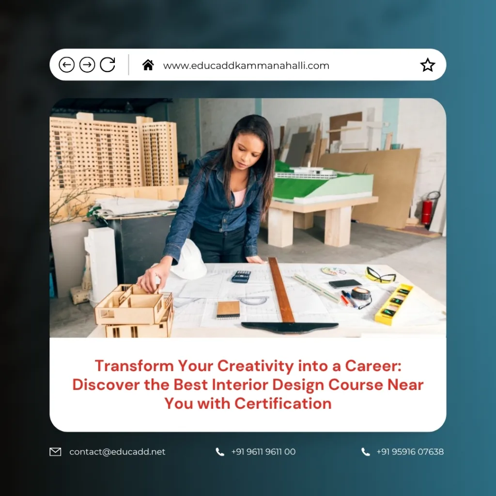 Interior Design Course Certification