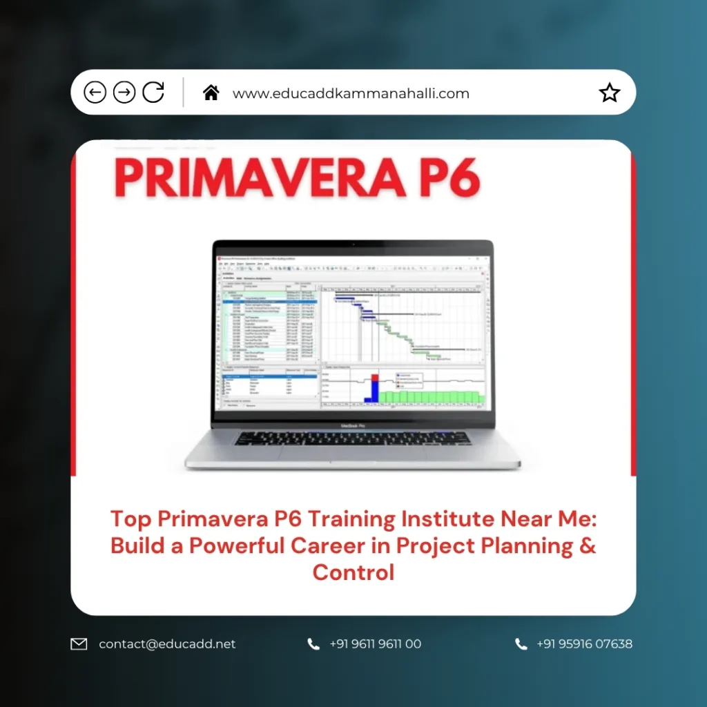 Primavera P6 Training Institute