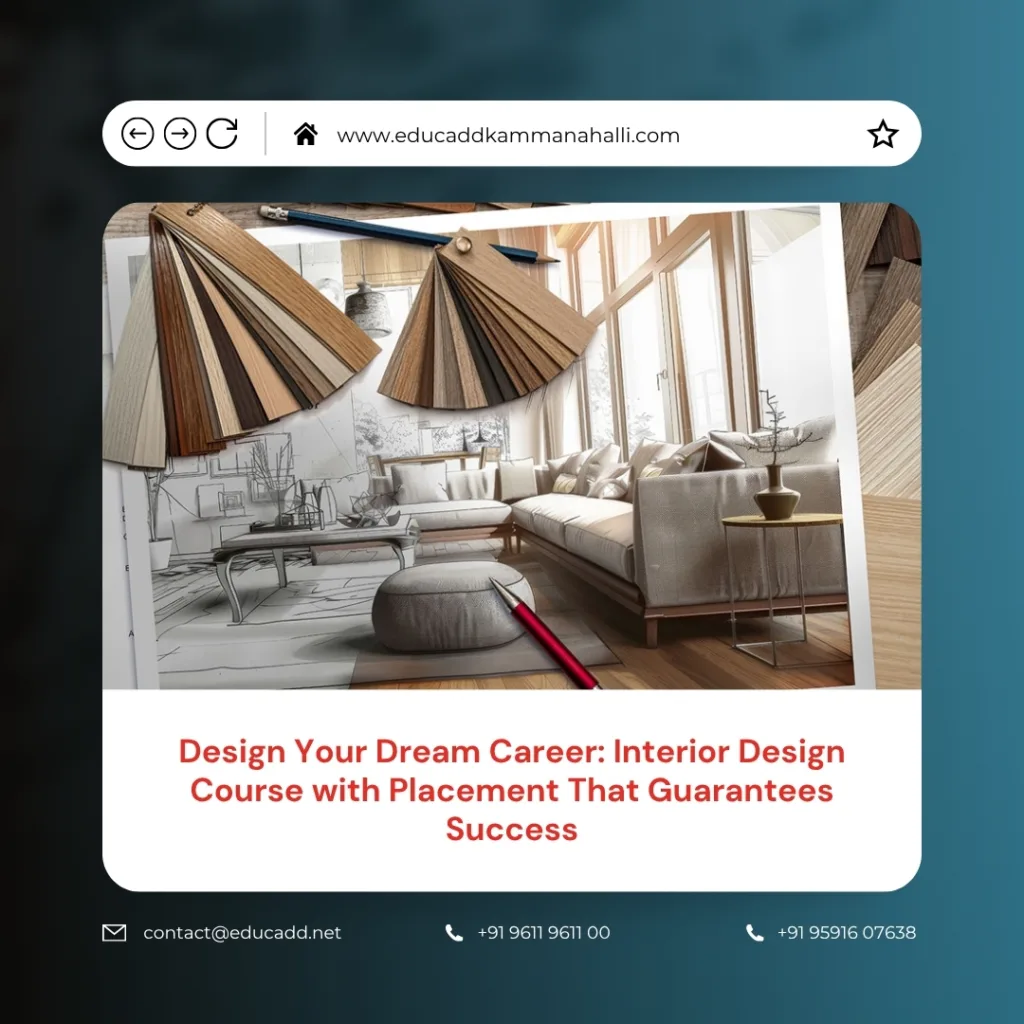 Interior Design Course Placement