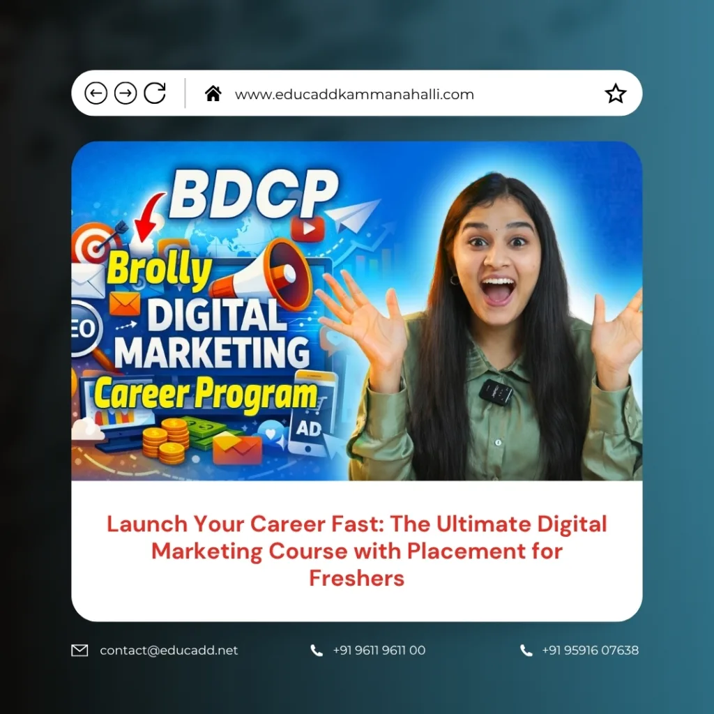 Digital Marketing Course Placement