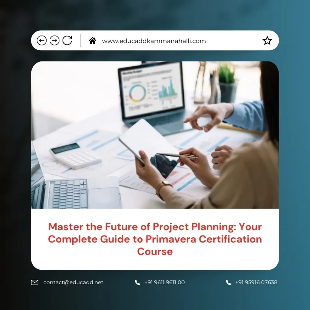 Primavera Certification Course Guide