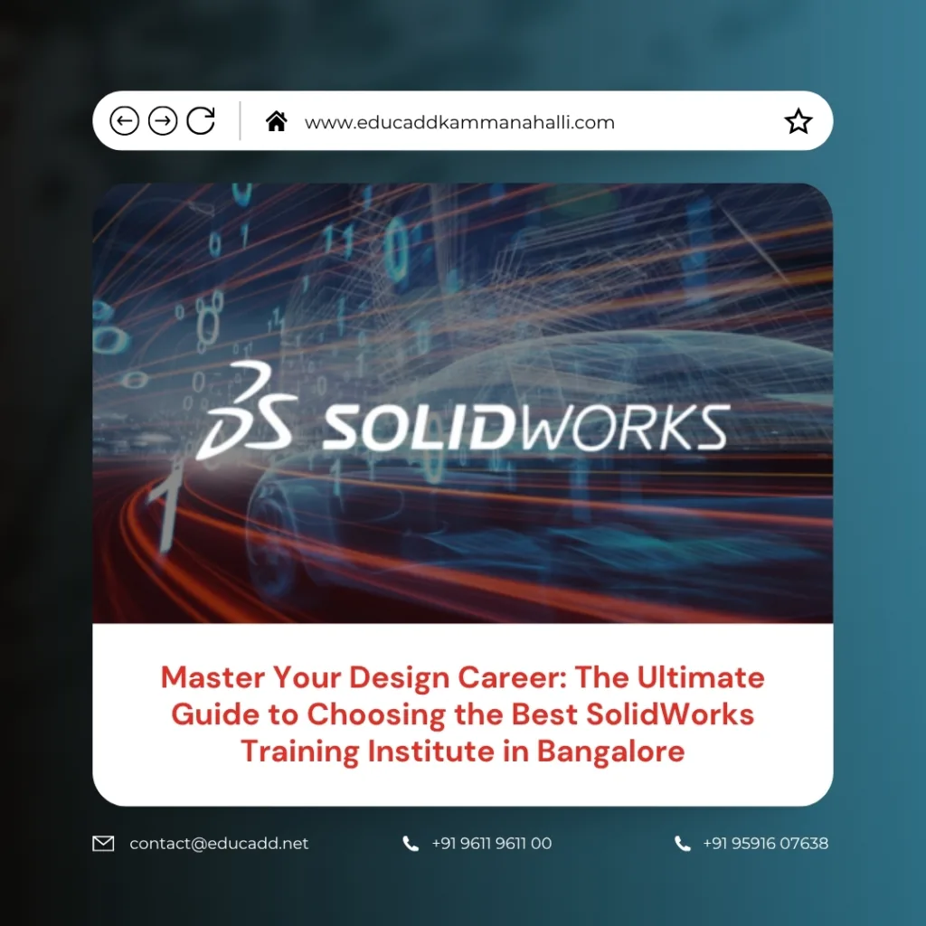 SolidWorks Training Bangalore Institute