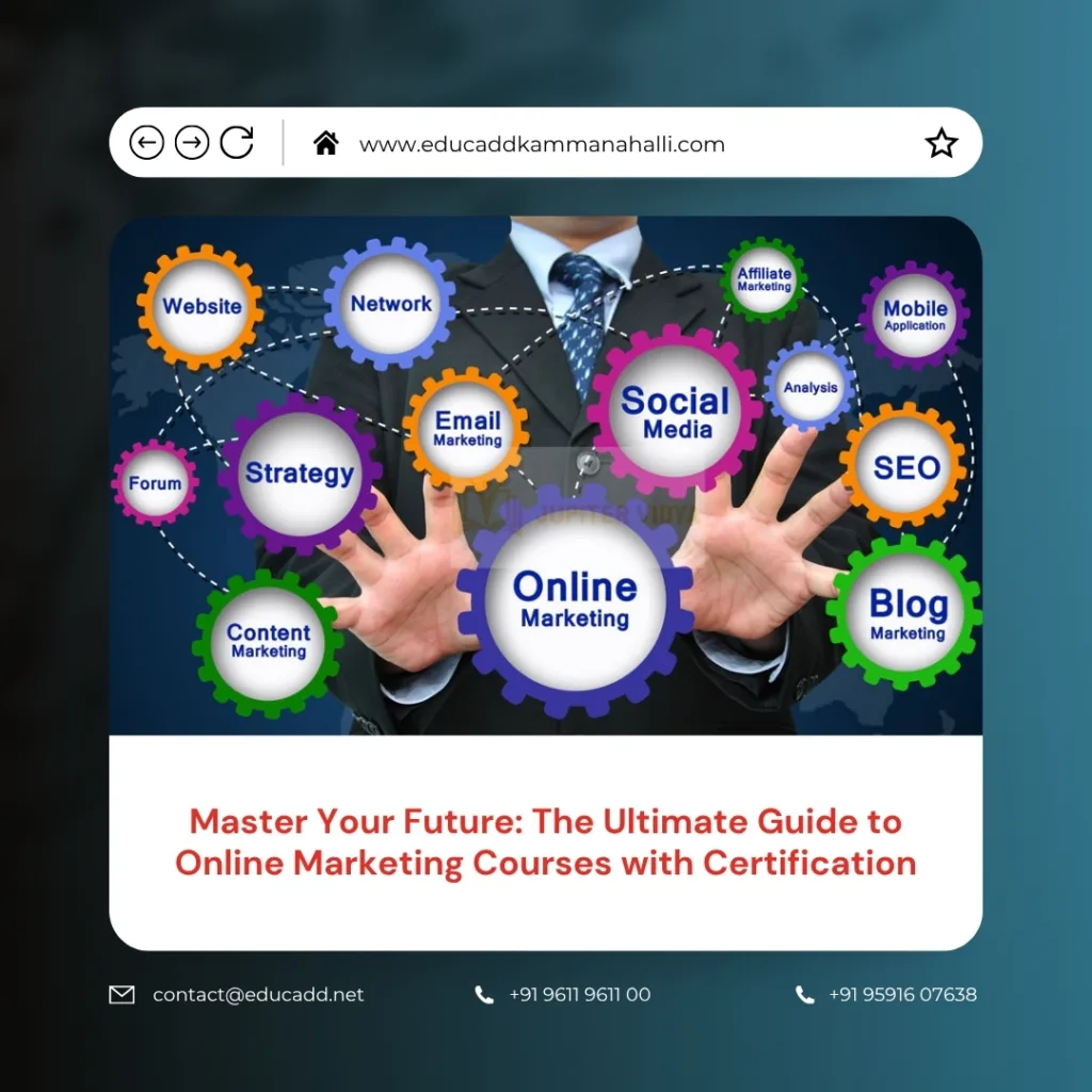 Online Marketing Course Certification