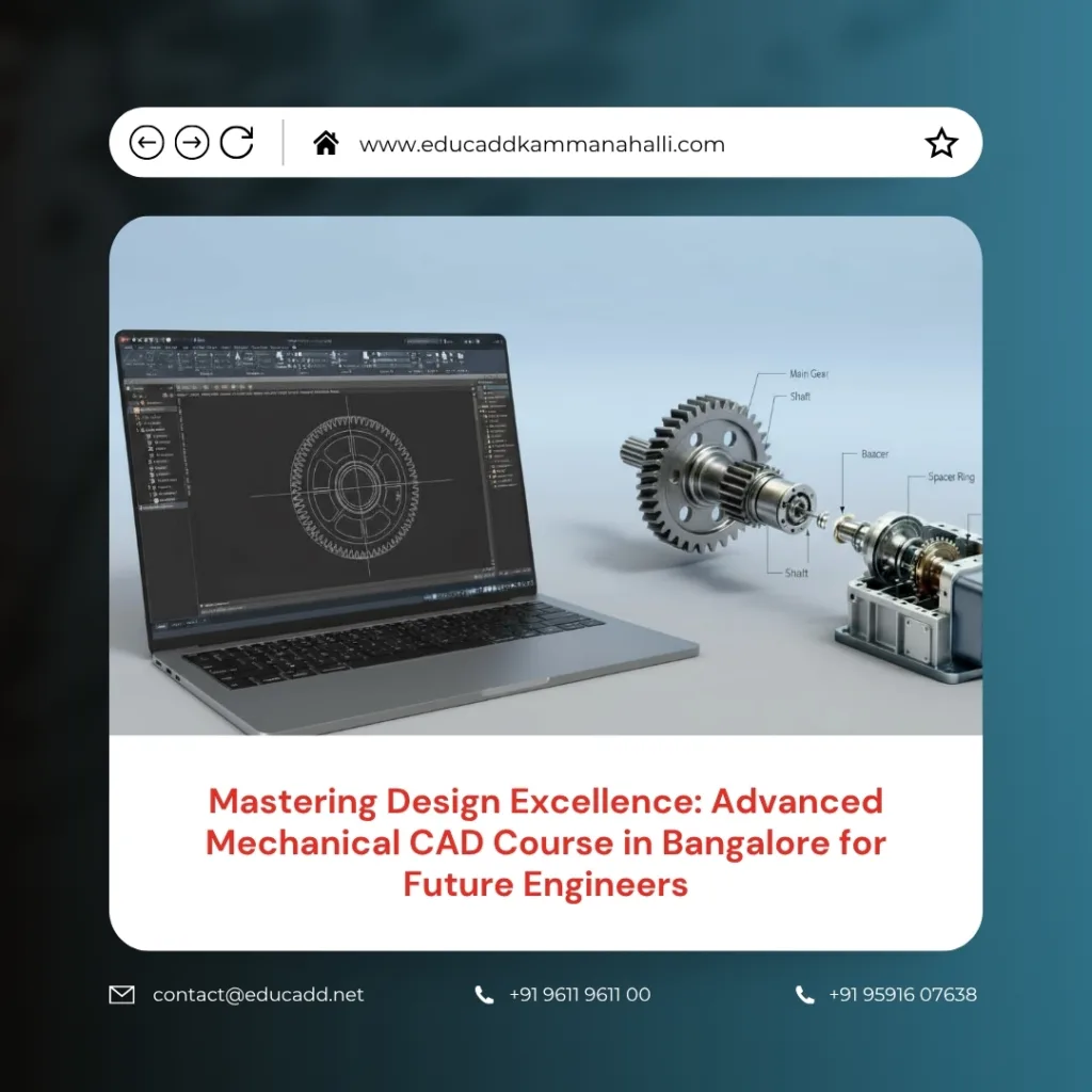 Advanced Mechanical CAD Bangalore