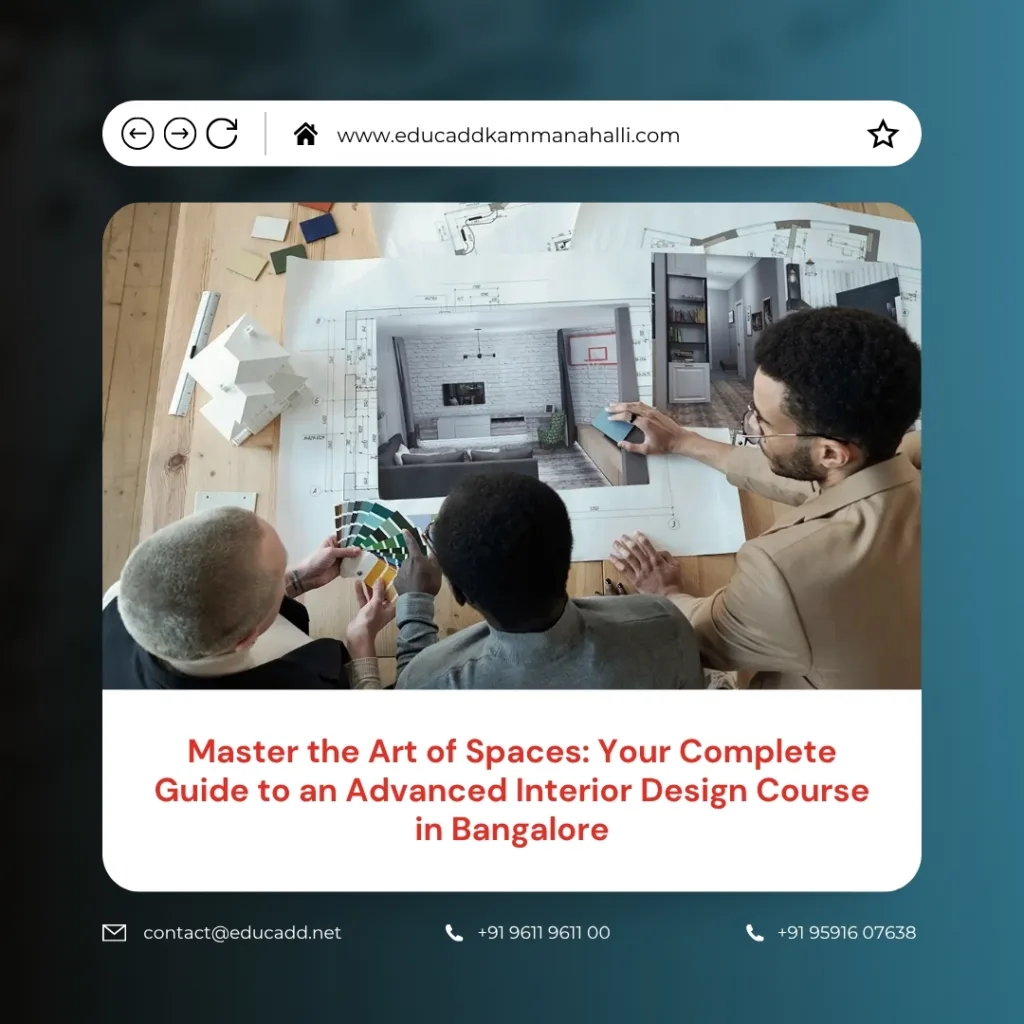 Advanced Interior Design Course Bangalore
