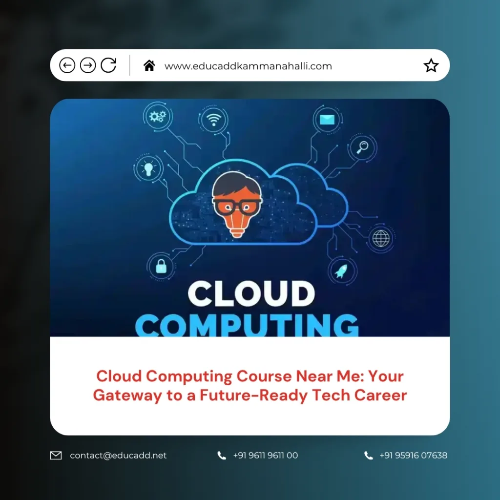 Cloud Computing Course Near Me