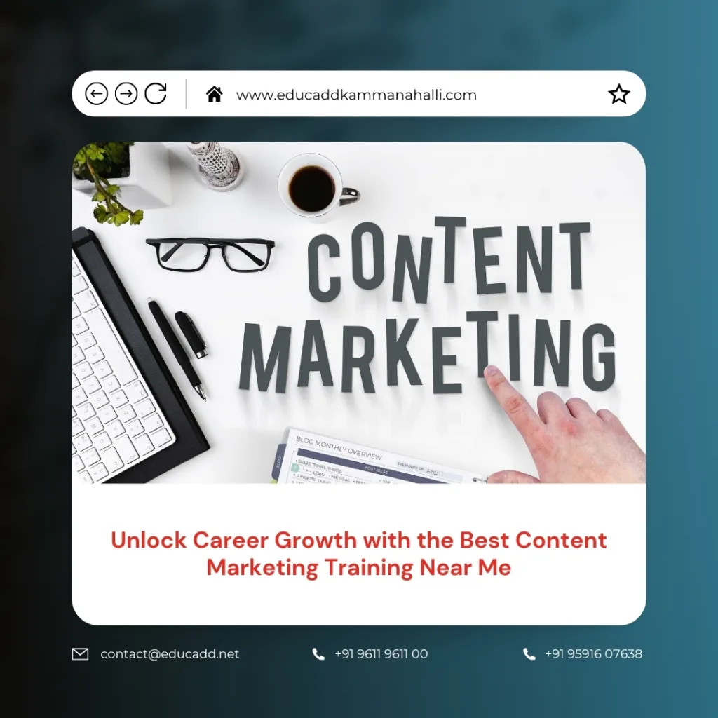 Content Marketing Training Near Me