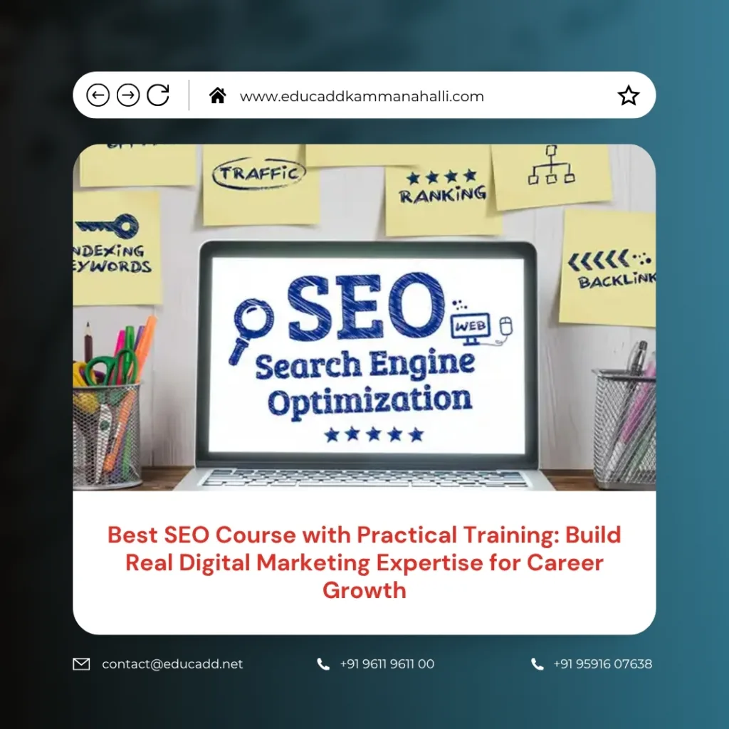 SEO practical training course