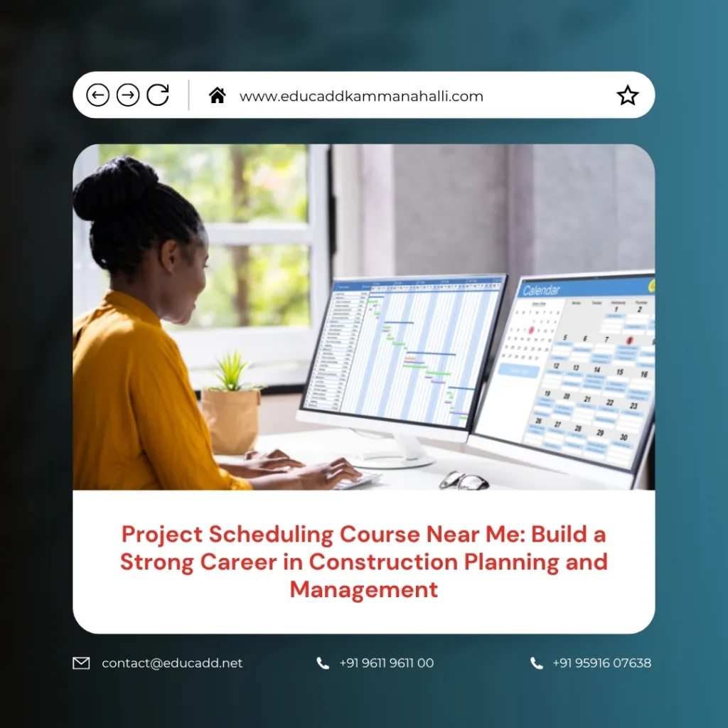 Project Scheduling Course Near Me