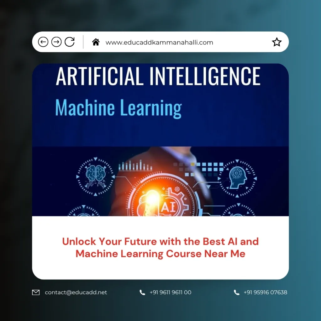 AI Machine Learning Course Near Me