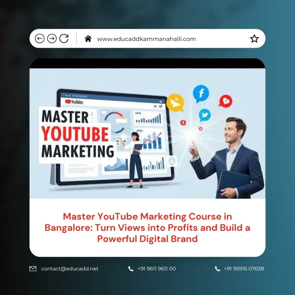 YouTube Marketing Course Bangalore