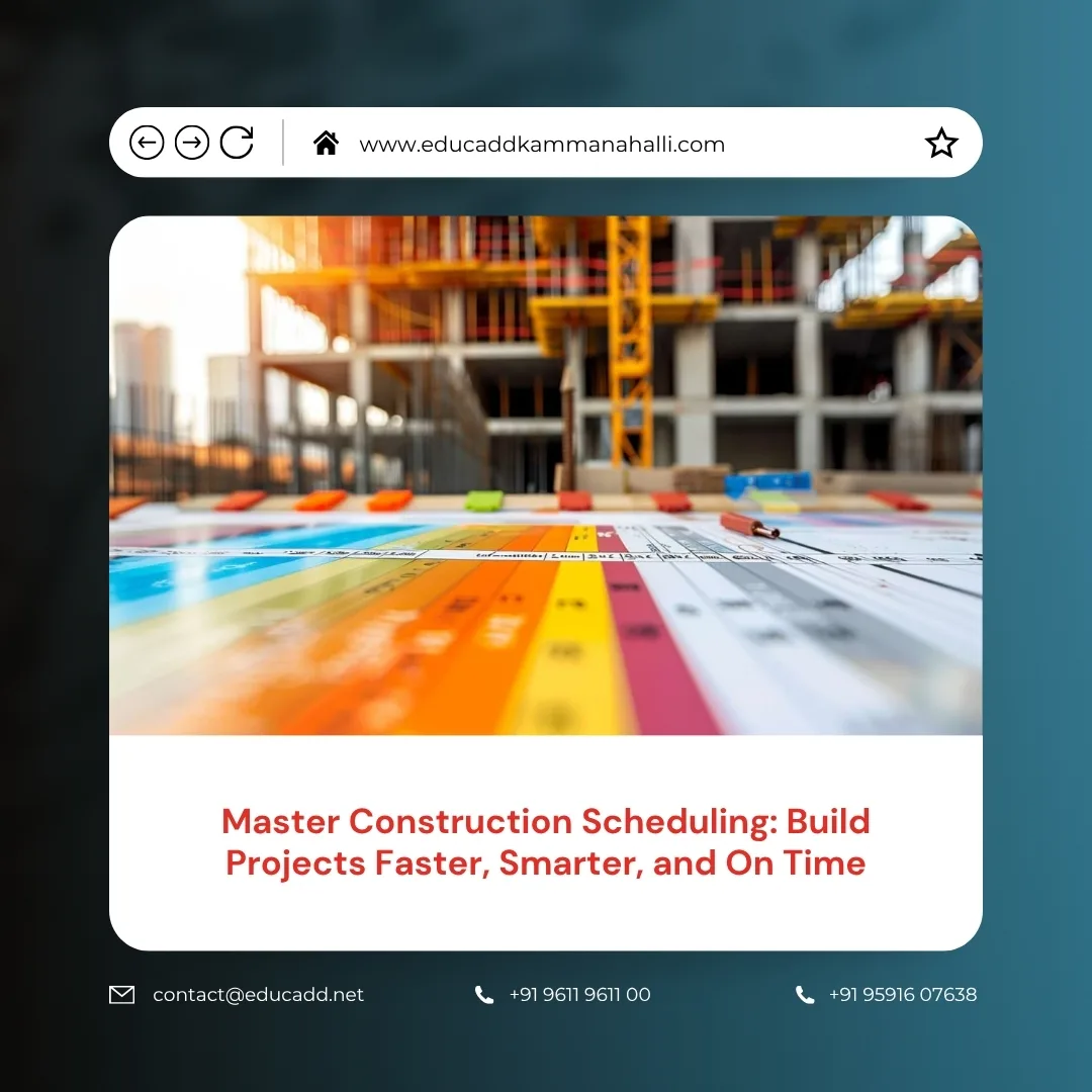 Construction Scheduling Project Management
