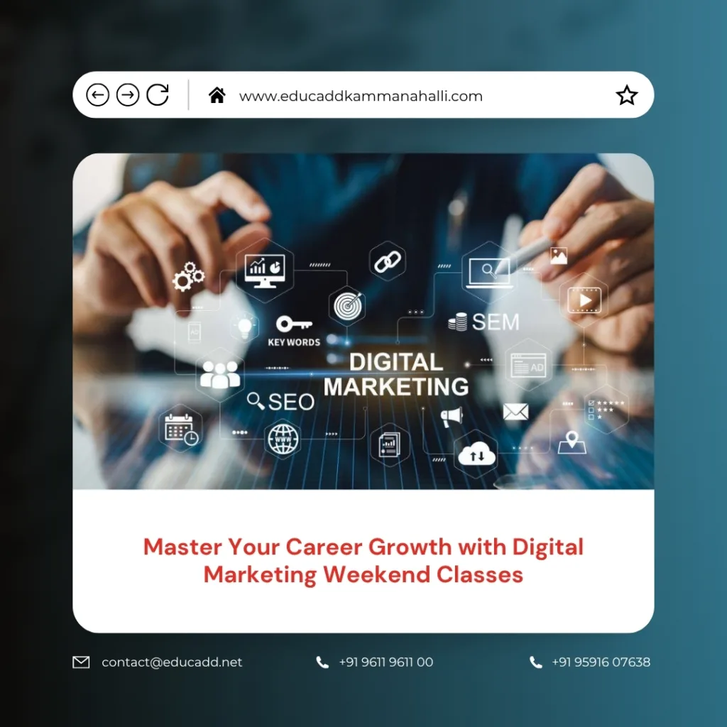 Digital Marketing Weekend Classes