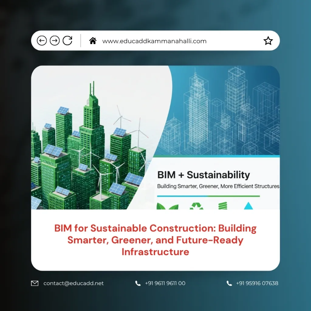 BIM Sustainable Construction Infrastructure