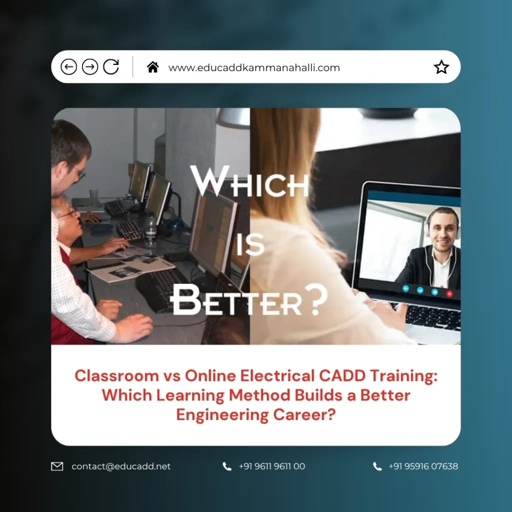 Online vs Classroom CADD