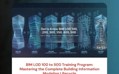 BIM LOD 100 to 500 Training Program: Mastering the Complete Building Information Modeling Lifecycle