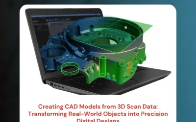 Creating CAD Models from 3D Scan Data: Transforming Real-World Objects into Precision Digital Designs