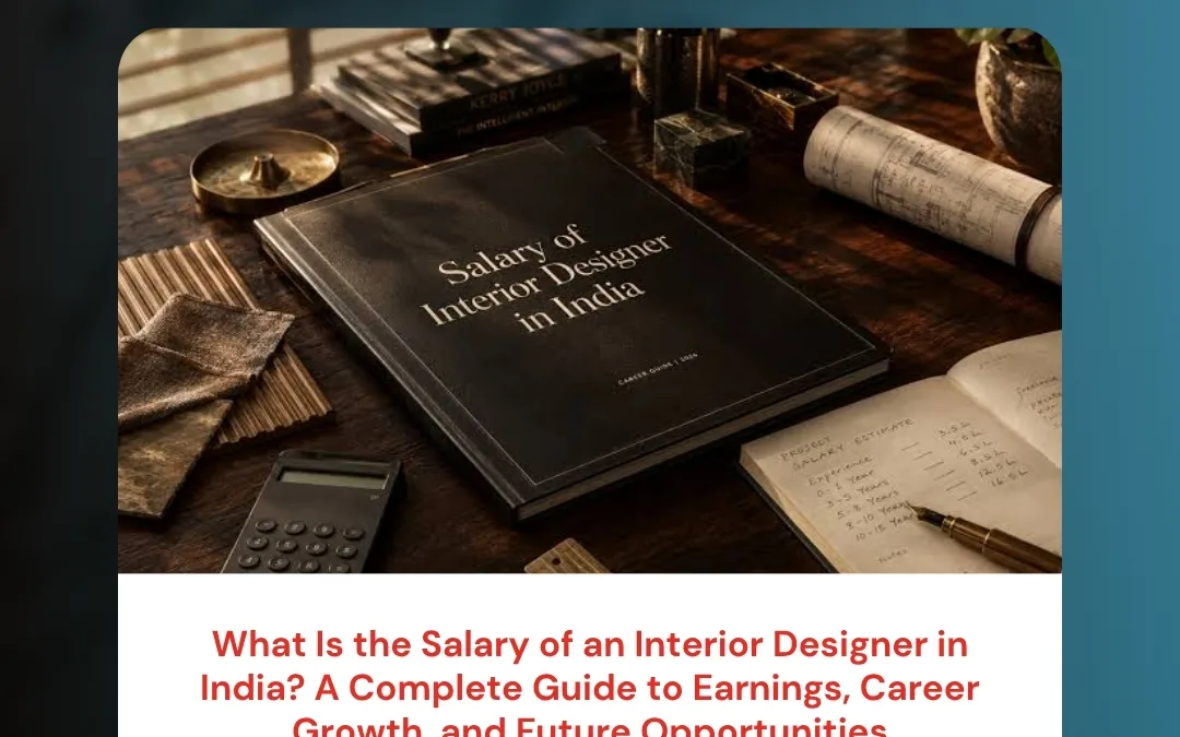 What Is the Salary of an Interior Designer in India? A Complete Guide to Earnings, Career Growth, and Future Opportunities