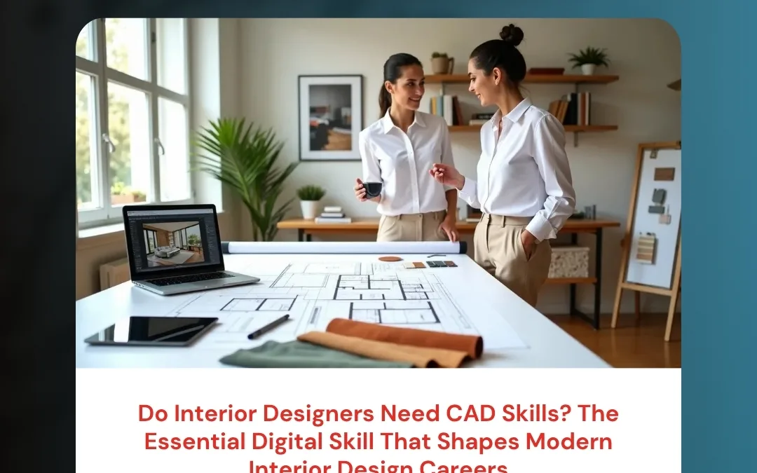 Do Interior Designers Need CAD Skills? The Essential Digital Skill That Shapes Modern Interior Design Careers