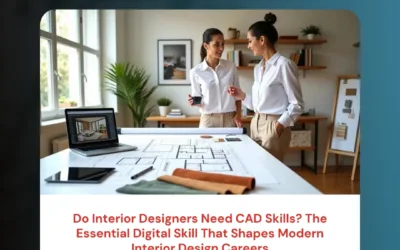 Do Interior Designers Need CAD Skills? The Essential Digital Skill That Shapes Modern Interior Design Careers