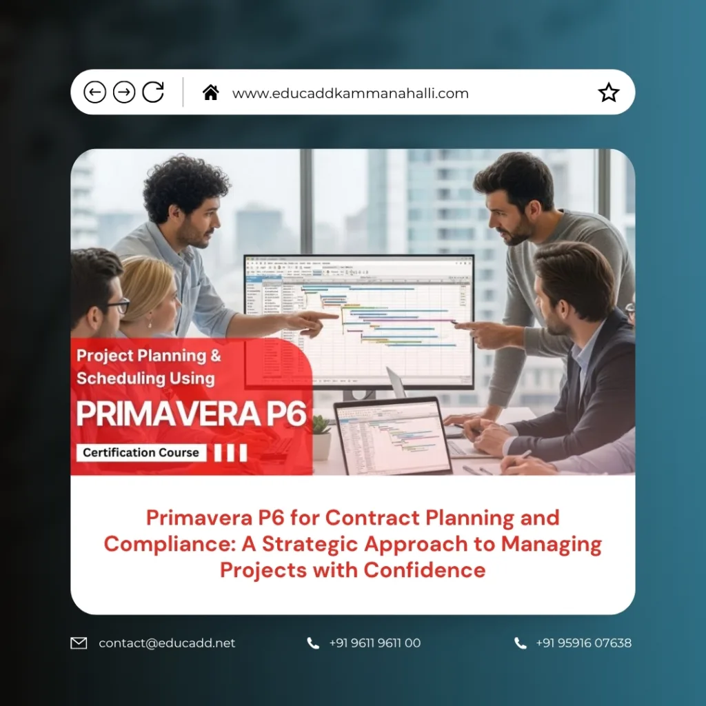 Primavera P6 Contract Planning