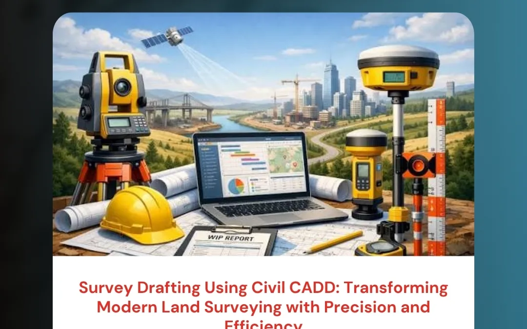 Survey Drafting Using Civil CADD: Transforming Modern Land Surveying with Precision and Efficiency