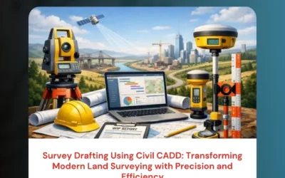 Survey Drafting Using Civil CADD: Transforming Modern Land Surveying with Precision and Efficiency