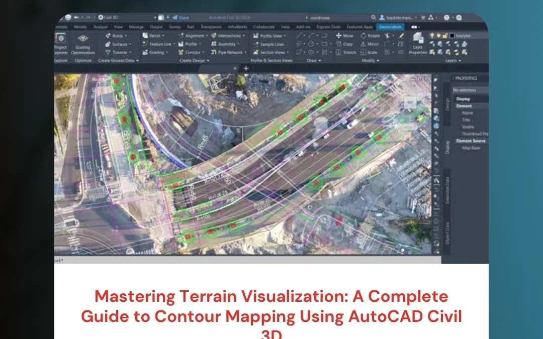 Mastering Terrain Visualization: A Complete Guide to Contour Mapping Using AutoCAD Civil 3D