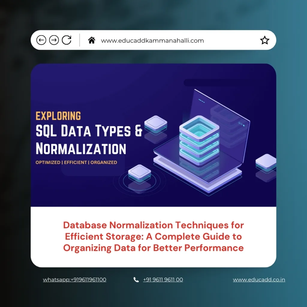 Database Normalization Techniques Guide