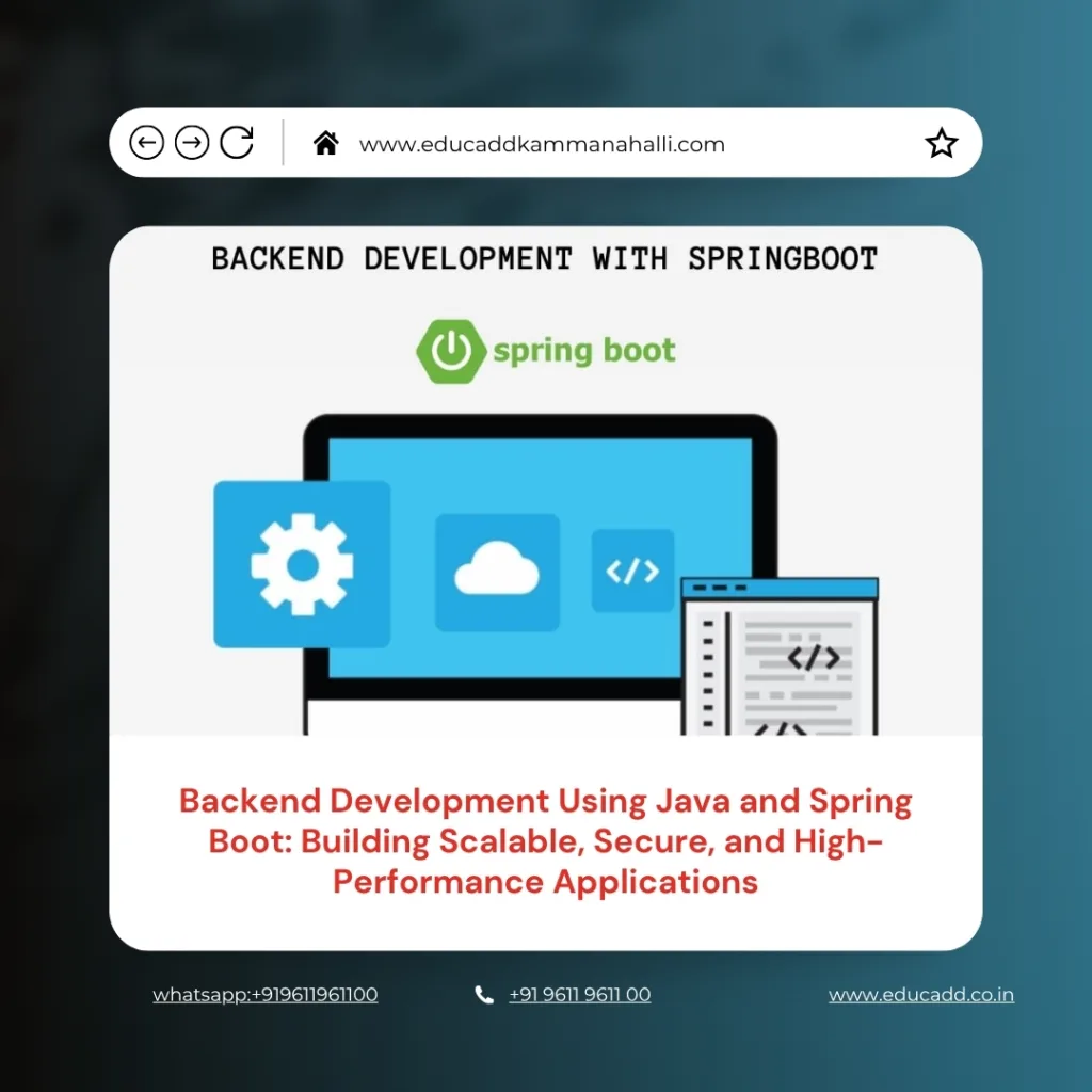 Java Spring Boot Backend