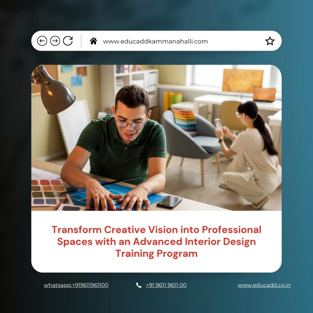 Advanced Interior Design Training