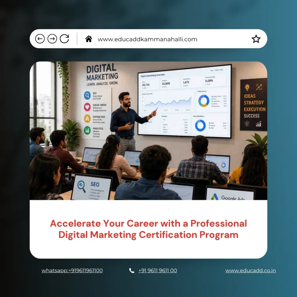 Professional Digital Marketing Certification