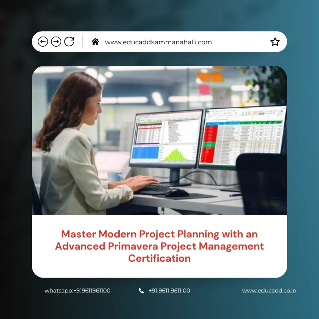 Advanced Primavera Project Management