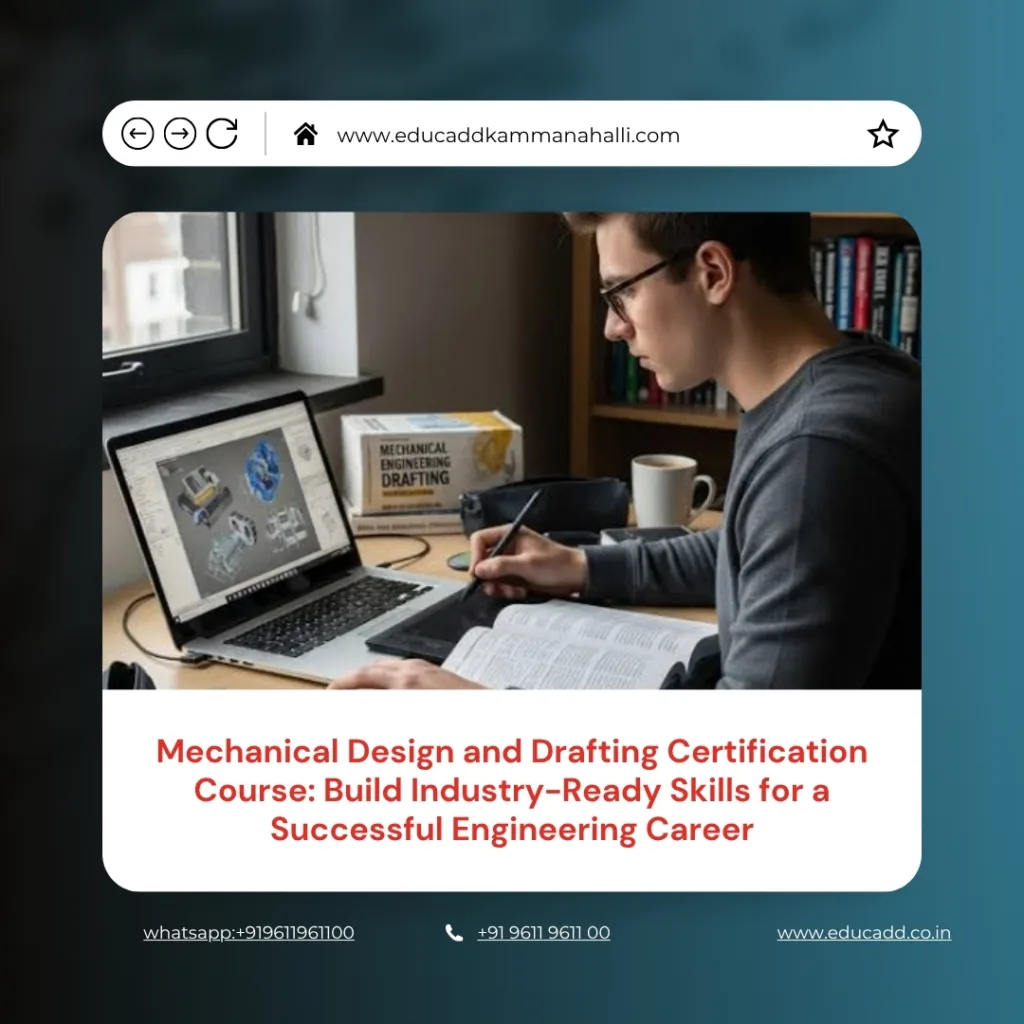 Mechanical Design Drafting Certification