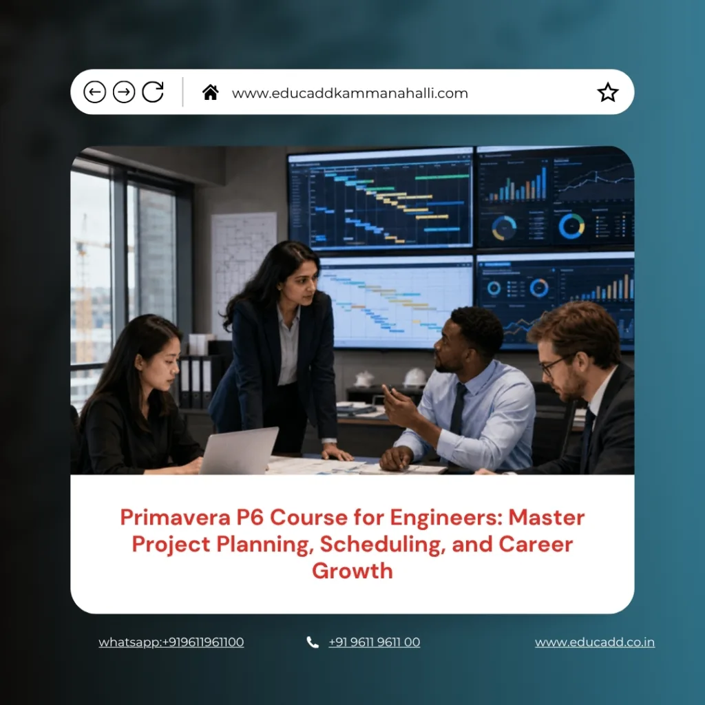 Primavera P6 Course for Engineers