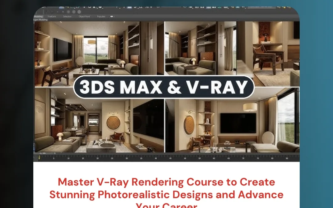 Master V-Ray Rendering Course to Create Stunning Photorealistic Designs and Advance Your Career