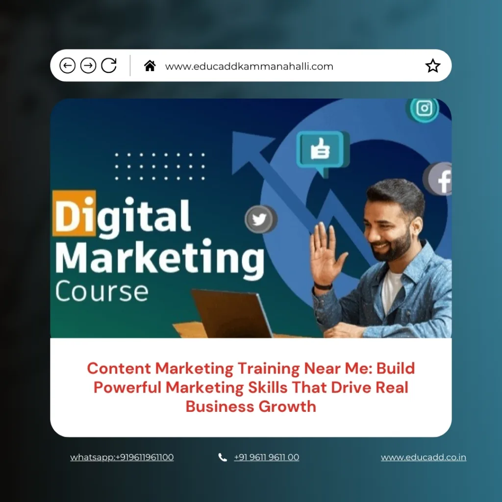 Content Marketing Training Near Me