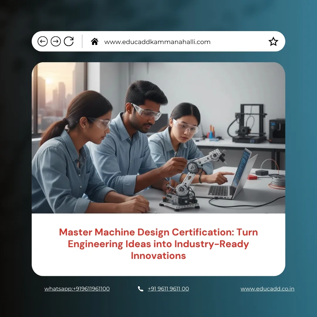 Machine Design Certification Course