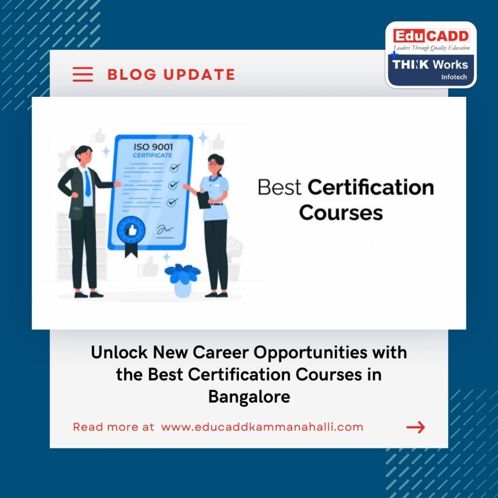 Best Certification Courses Bangalore